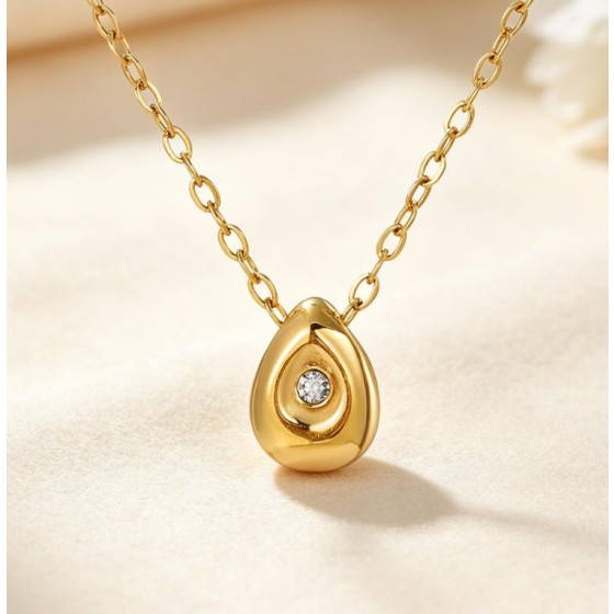 Minimal Drop Necklace Lightweight Everyday Jewelry Simple Elegant Chain