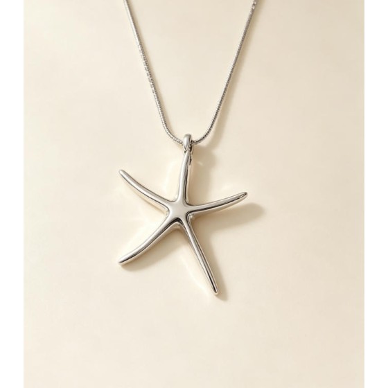 Celestial Star Pendant Necklace Trendy Aesthetic Jewelry for Women
