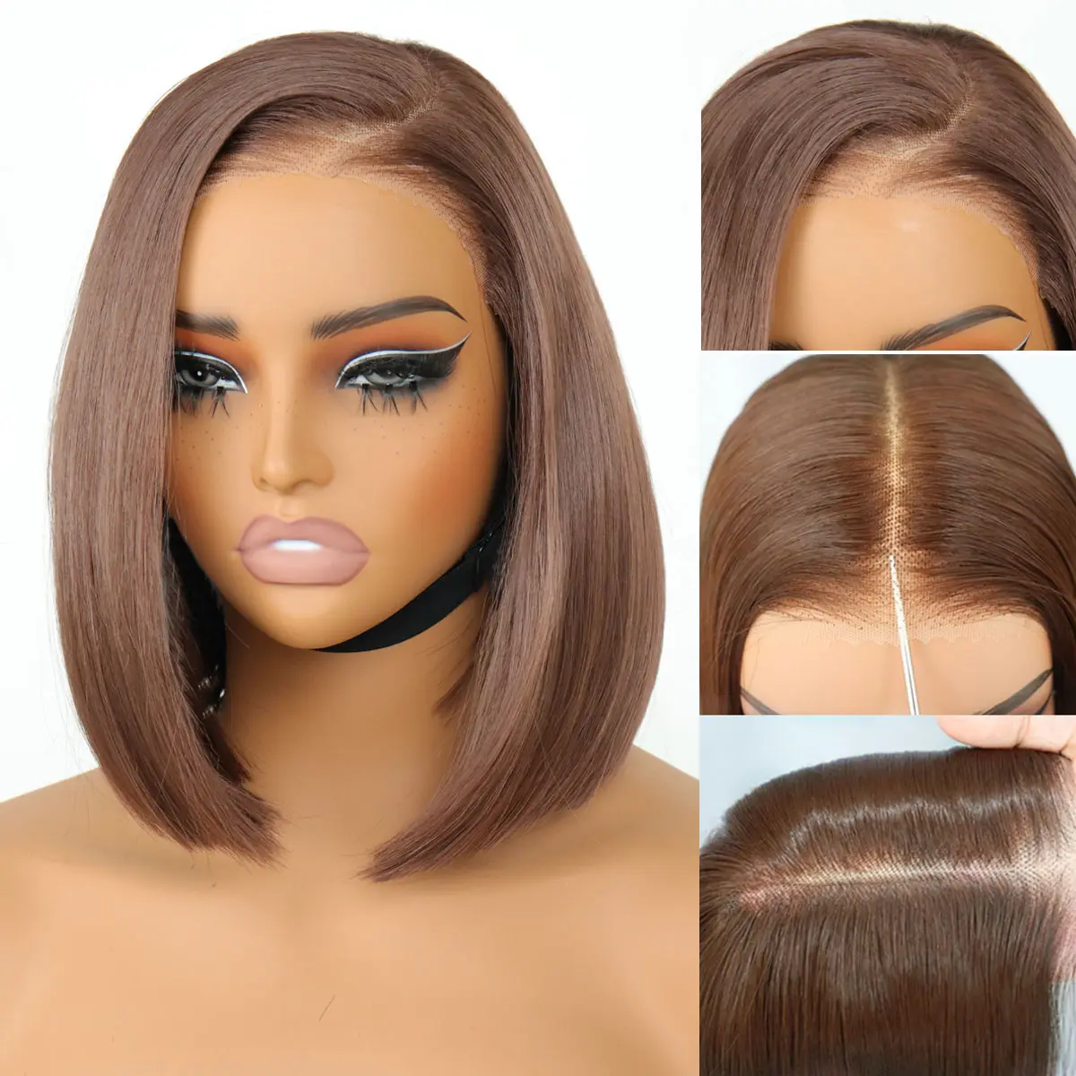 Hair Glueless Synthetic Wear and Go Straight Wig