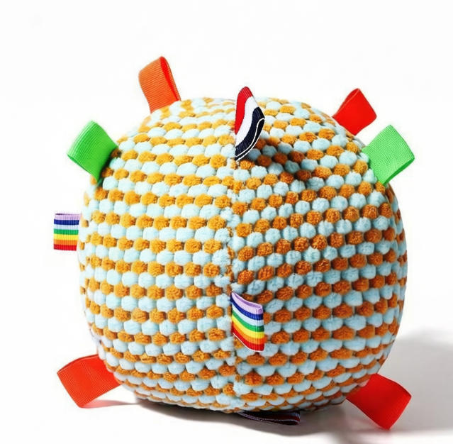 Interactive Squeaky Plush Dog Toys